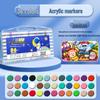 Waterproof Washable Acrylic Marker & Watercolor Pen Set for Students