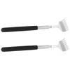 2Pcs Long Handle Back Scratcher Stainless Steel Portable Scratcher Telescopic Scratcher  Daily Use