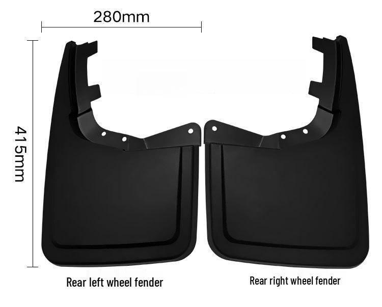 Ford F-150 2021 Tire Mudguard Flap for Cross-Border Modification