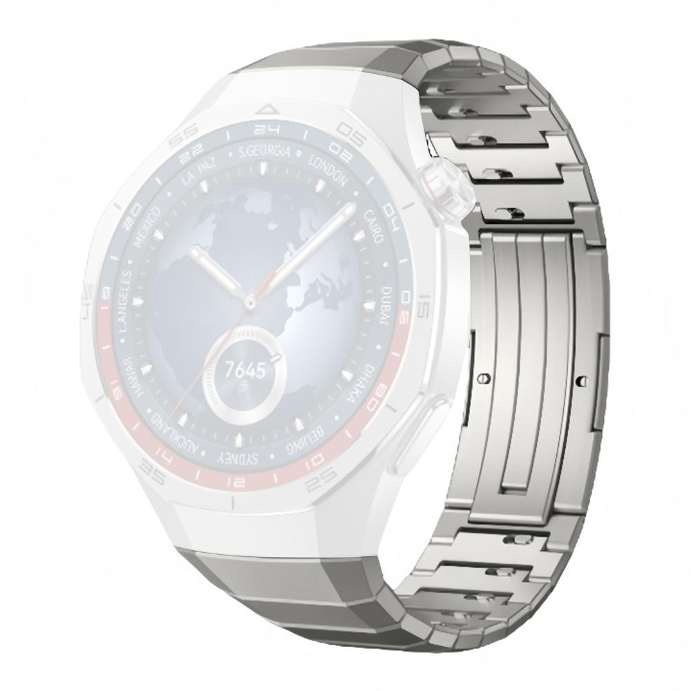 For Huawei Watch GT 5 Pro 46mm Wrist Band 1-Bead Quick Release Titanium Alloy Watch Strap