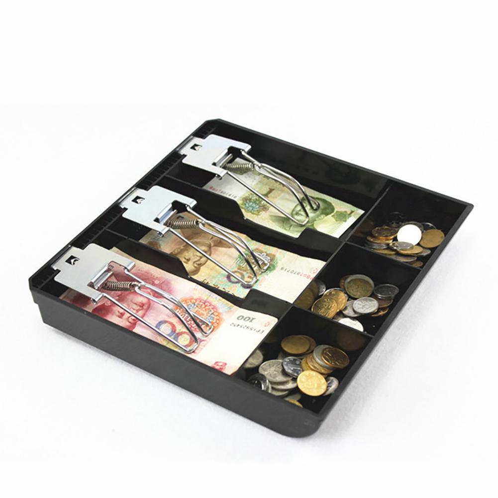 For Supermarket 3 Compartments Cash Drawer Storage Box