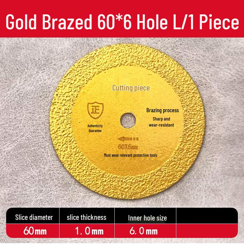 Diamond Cutting & Grinding Disc Set for Electric Drills: Small Saw Blade for Tile, Grout, Stone, and Carving.