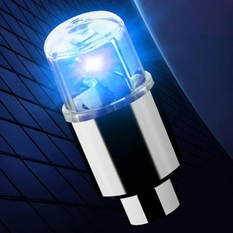 Auto Rad Reifen LED Farbe Luftventil Düse Fahrrad Motorrad Nacht Wind Feuer Atmen Blitz Modifikation Zubehör Nabenlampe