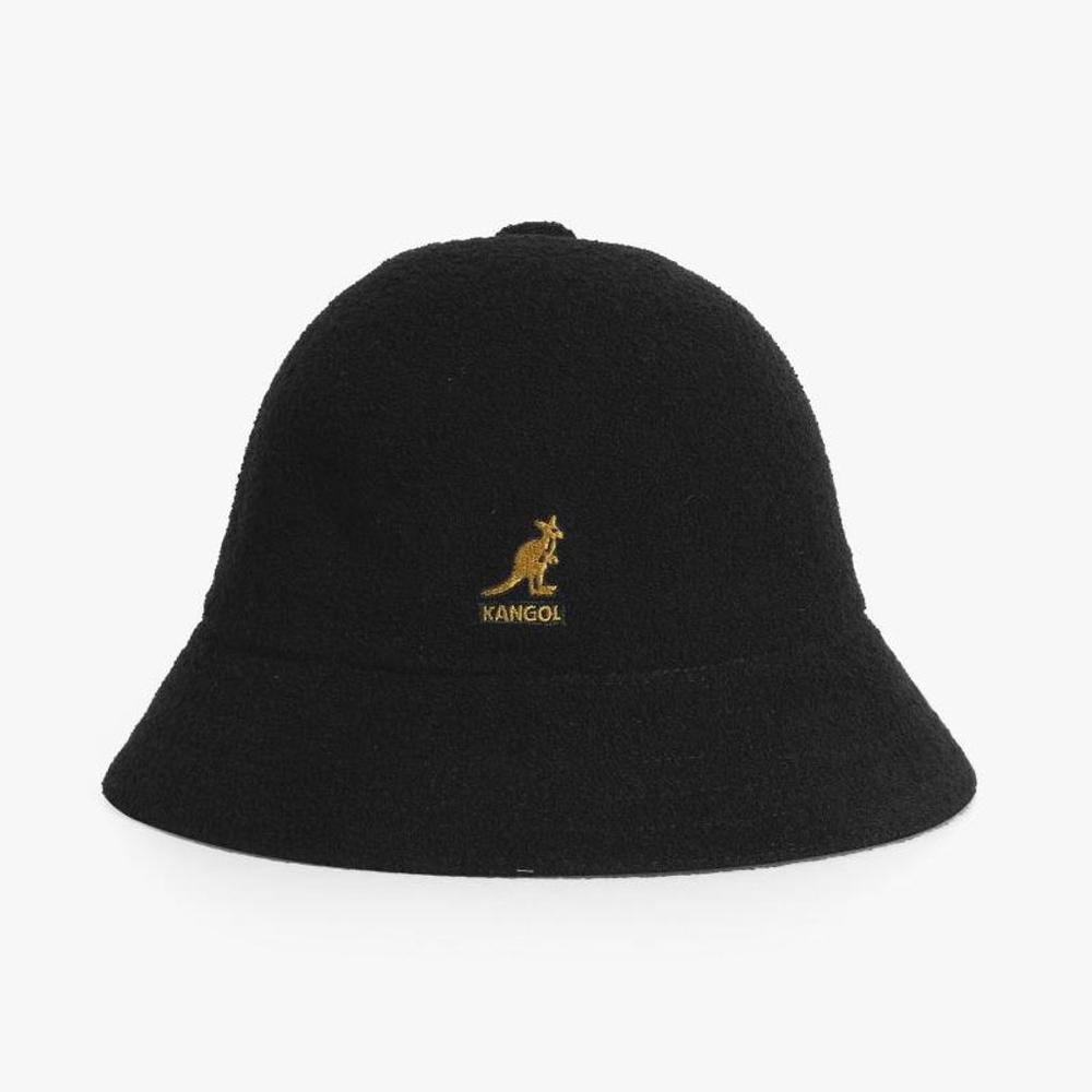 KANGOL 0397BC ЧЕРНЫЙ/ЗОЛОТОЙ Унисекс Шляпа-ведро 0397BC BLACK/GOLD (XL)