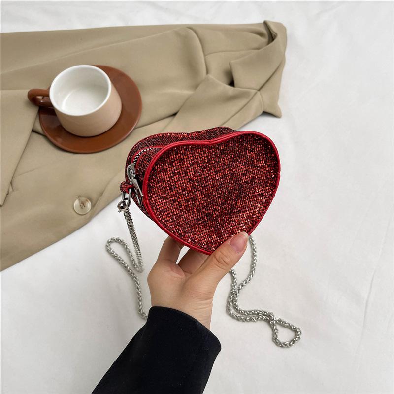 

Повседневная сумка-цепочка на одно плечо Love Crossbody, модная простая летняя новая простая популярная маленькая сумка для женщин