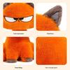 Cool Cat Plush Toy Soft Stuffed Animal for Kids Cute Kitten Doll PP Cotton Birthday Gift for Boys Girls Fun Desk Decor
