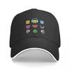 Geometry Dash Baseball Cap Birthday Tea Hat Sunhat Women's Beach Men's