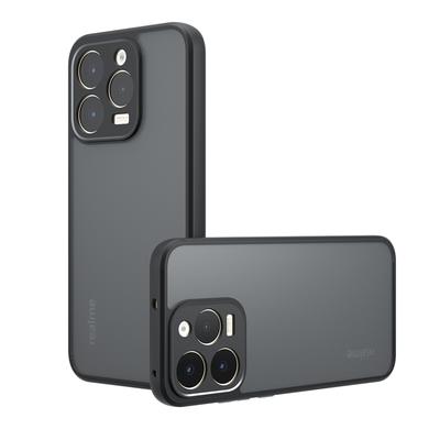 For Realme 15T Case Shockproof Frosted Skin Feel Matte PC+TPU Anti-fingerprint Transparent Cover for Real Me 15T