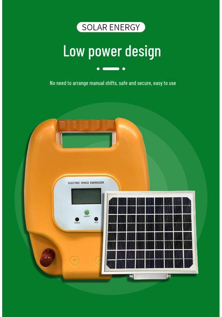 Solar Livestock Electric Fence System: Complete Pulsed Solution for Cattle, Sheep, and Horse Pasture Management