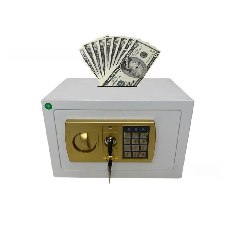 SMVP Compact Electronic Security Cash Box with Coin Slot