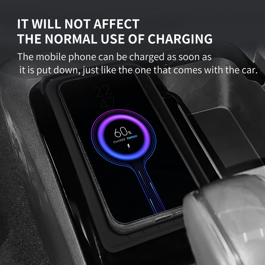 Pentru Toyota Camry 2025 Pad Antiderapant Încărcare Wireless Telefon Auto Pad Antiderapant Modele Accesorii Auto Silicon (Doar tamponul)