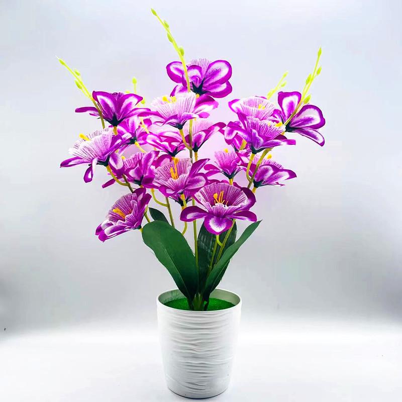 Potted Simulation Daffodils Artificial Artificial Flowers And Bonsai Plants