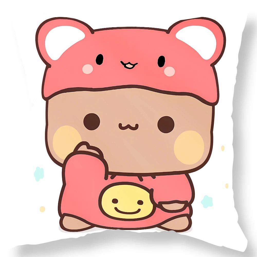 Cute Bear Animal Pillowcase Car Ornaments Office Living Room Sofa Home Pillowcase