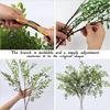 Artificial Green Plant 43.3 Inch Fake Eucalyptus Leaf Flower Arrangement Accessories Wedding Home Room Decoration Fake Plants