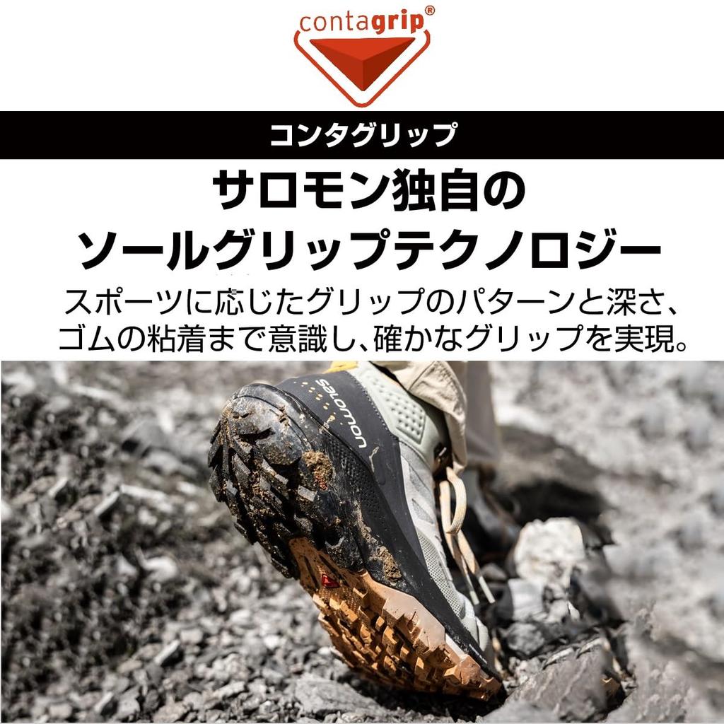 Hiking Trekking Shoes X ULTRA PIONEER Ultra Pioneer Steel cm [Salomon] GORE-TEX (X Gore-Tex) Men's Black/Magnet/Blue 28.5