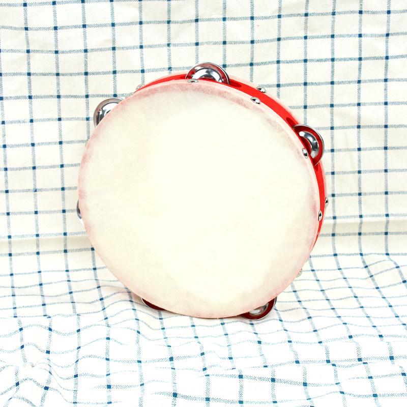 Xinjiang Dance Double-Sided Hand Drum: Kindergarten Orff Instrument Sheepskin Tambourine