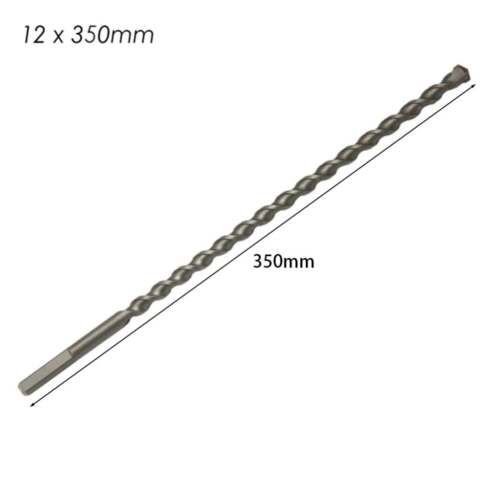 1Pcs Triangle Shank Impact Drill Bit Penetrating The Wall Twist Drill Bit  For Masonry Concrete