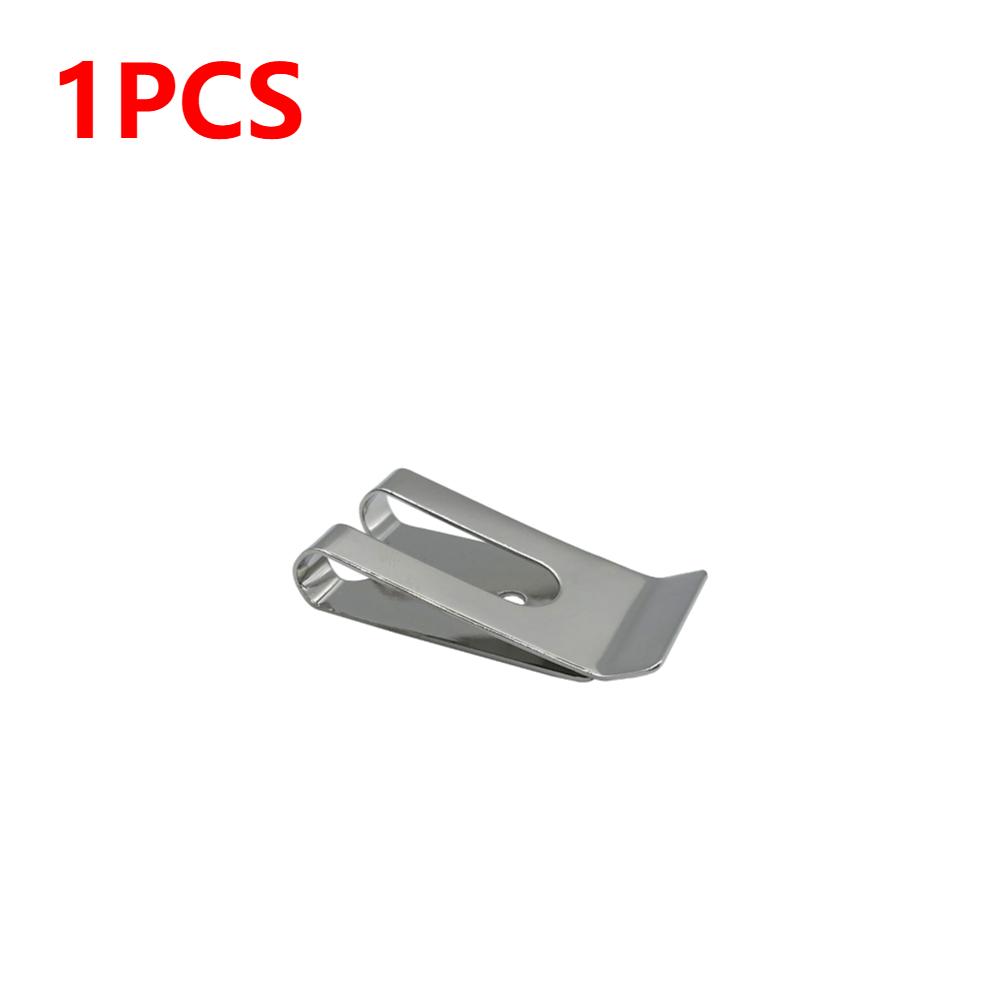 10-1 шт. Металлические пряжки для ремня 54x25 мм Черный Серебристый Держатель для денег Мини-кошелек Металлический зажим для купюр для кошельков Сумочек Зажимы Инструмент