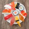 1PC Simulated Food Pendant Simulated Sushi Model Keychain Japanese Cuisine Sushi Restaurant Dining Window Display Props