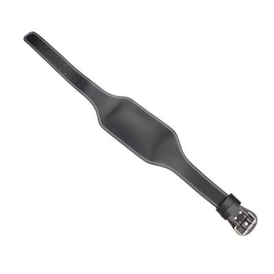 חגורת הרמת משקולות משקל כוח חגורת עור PU חגורה רחבה מנוף חגורה שחורה ל-Deadlift 120 ס"מ