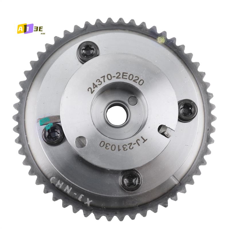 A03E-Engine Exhaust  Intake CVVT Camshaft Gear 243502E700 243702E020 For Hyundai Elantra Kia Forte