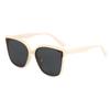 Pin Gm Sunglasses For Women'S Street Photography, Large Frame, Round Face, Thin Polarized Sunglasses, Uv-Proof Glasses