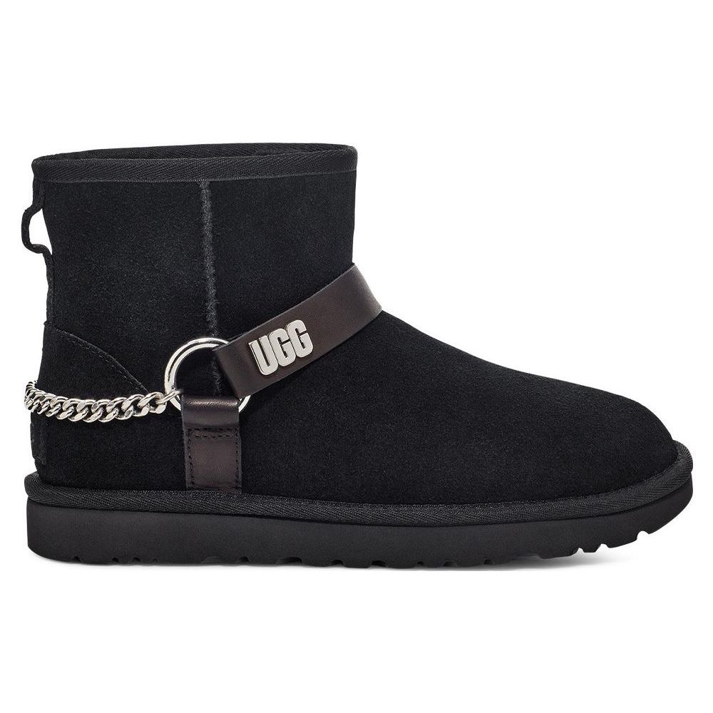 UGG Kids' Classic Mini Waterproof Black Boots 1135090-BLK