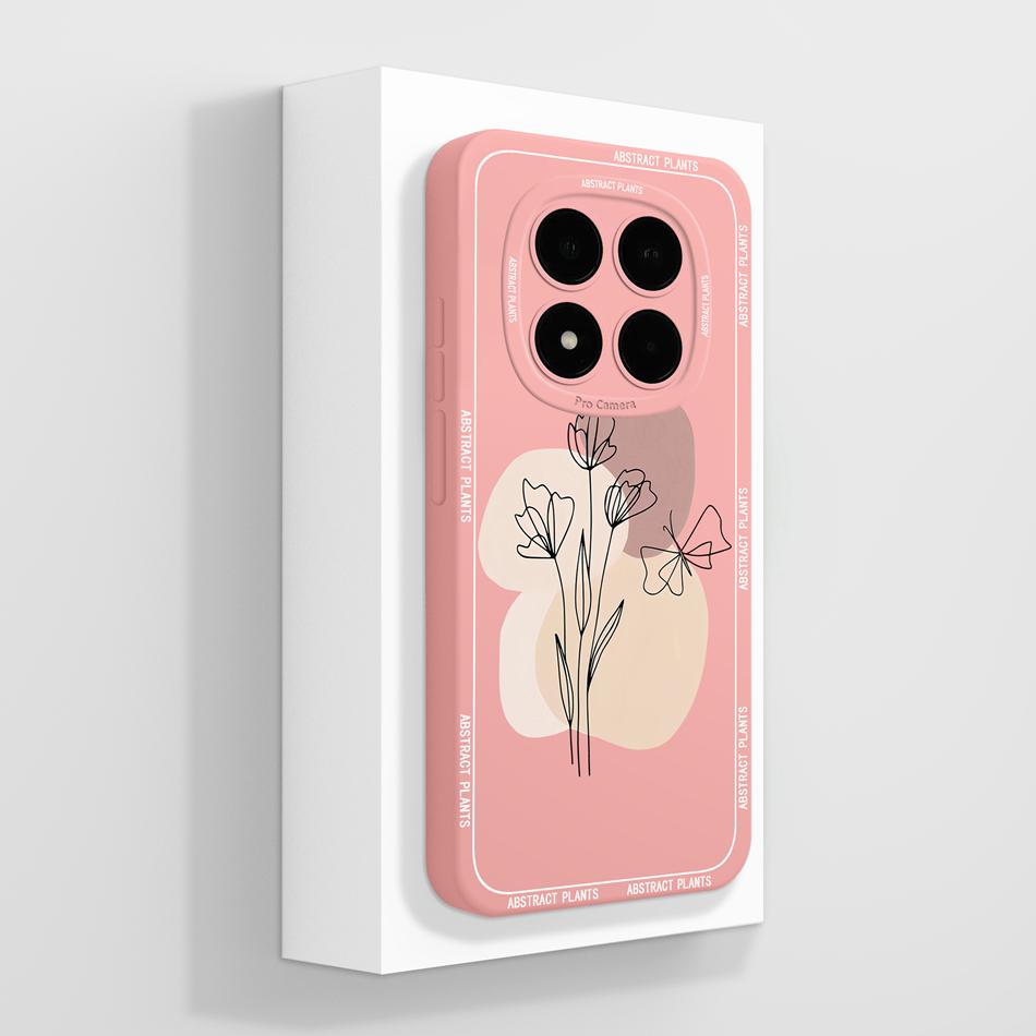 Hülle Für Redmi Note 15 Pro Plus Künstlerischer Stil Vollständige Abdeckung Funda Für Redmi Note15 Hüllen Weicher Flüssigsilikon Handy-Schutz