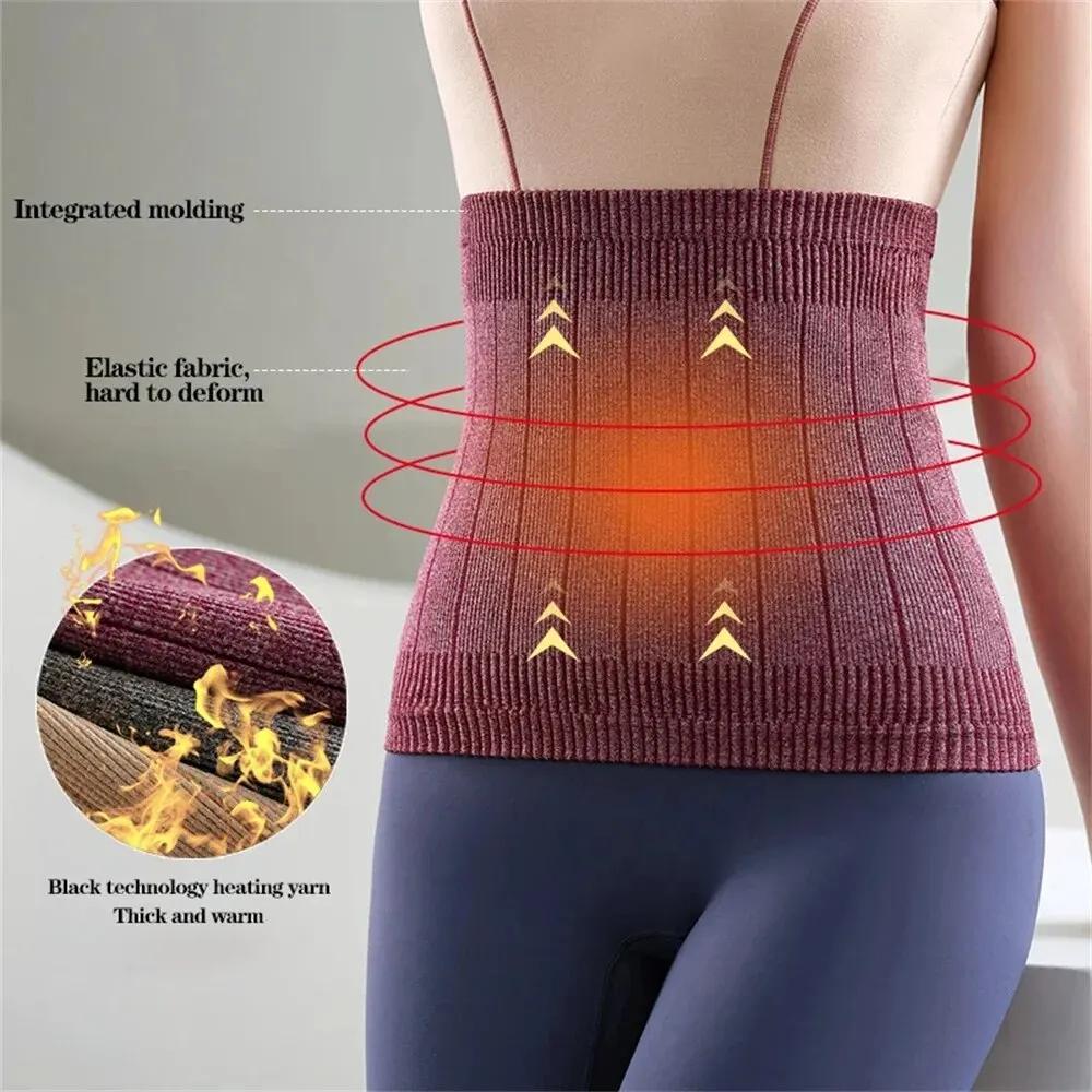 1pc Waist Shaping Tummy Wrap Warmth Belt Postpartum Strong Slimming Tummy Band Waist Seal Body Shaping Belt Belly Reduction