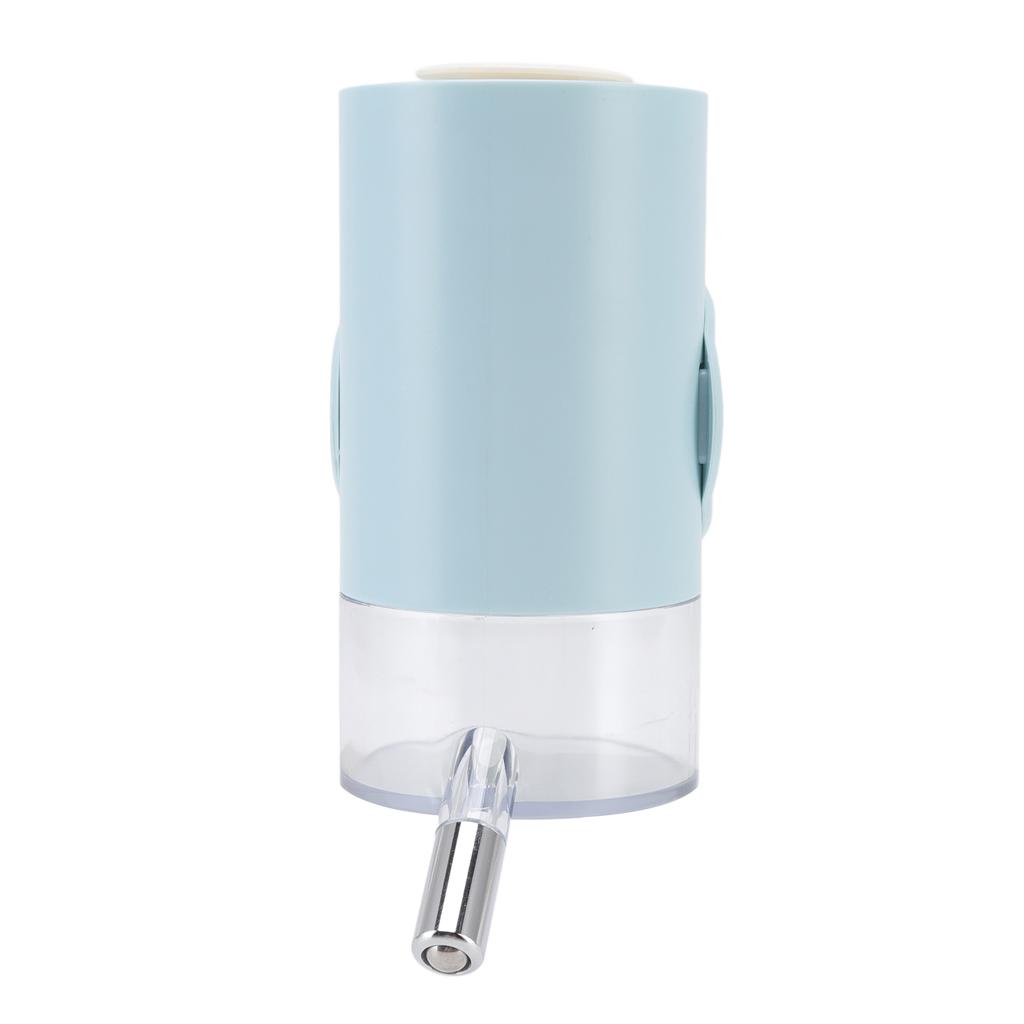 Trinkbrunnen für Haustiere, automatisch, tragbar, zum Aufhängen, für Katzen und Hunde, Blau, 500 ML