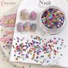 1box Size Mixing Sparkling Star Nail Glitter Sparkling Pentagram Nail Decor Nail Salon Design Cute Accessori DIY Nail Art Design