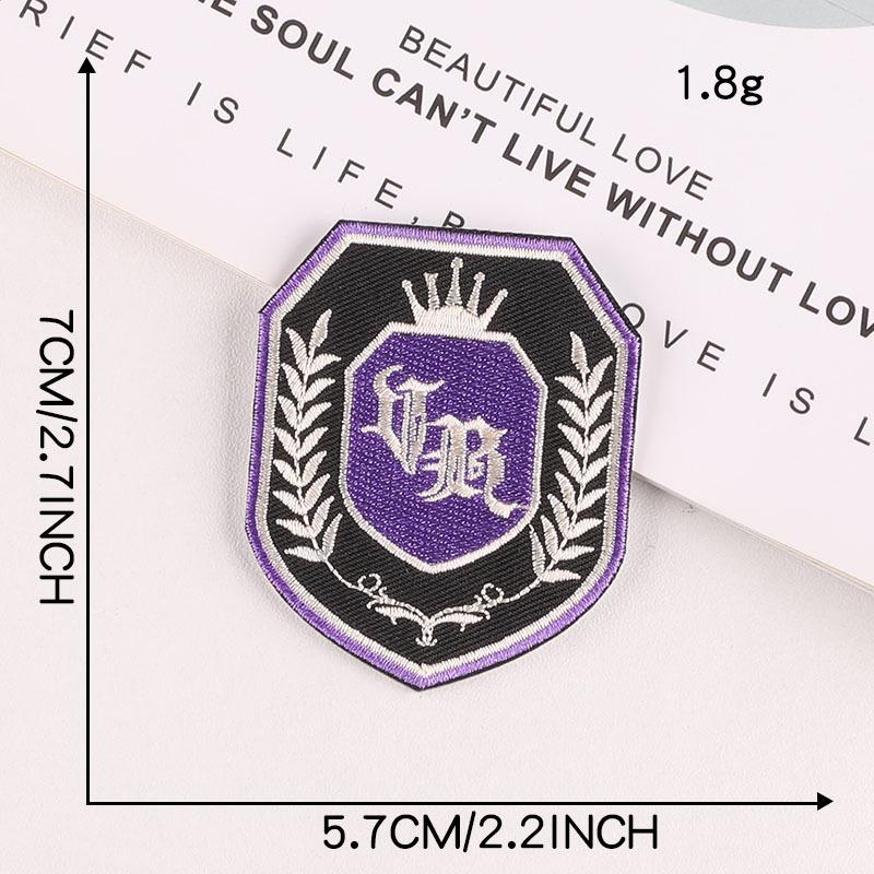 

Вышитый значок Duoku из ткани для униформы, одежды, кепок и проектов «сделай сам»