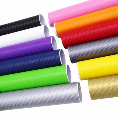 Samolepka na auto 60 cm x 10 cm Samolepka s vodotěsnou samolepkou na auto s 3D vinylovou fólií z uhlíkových vláken pro příslušenství pro styling automobilu
