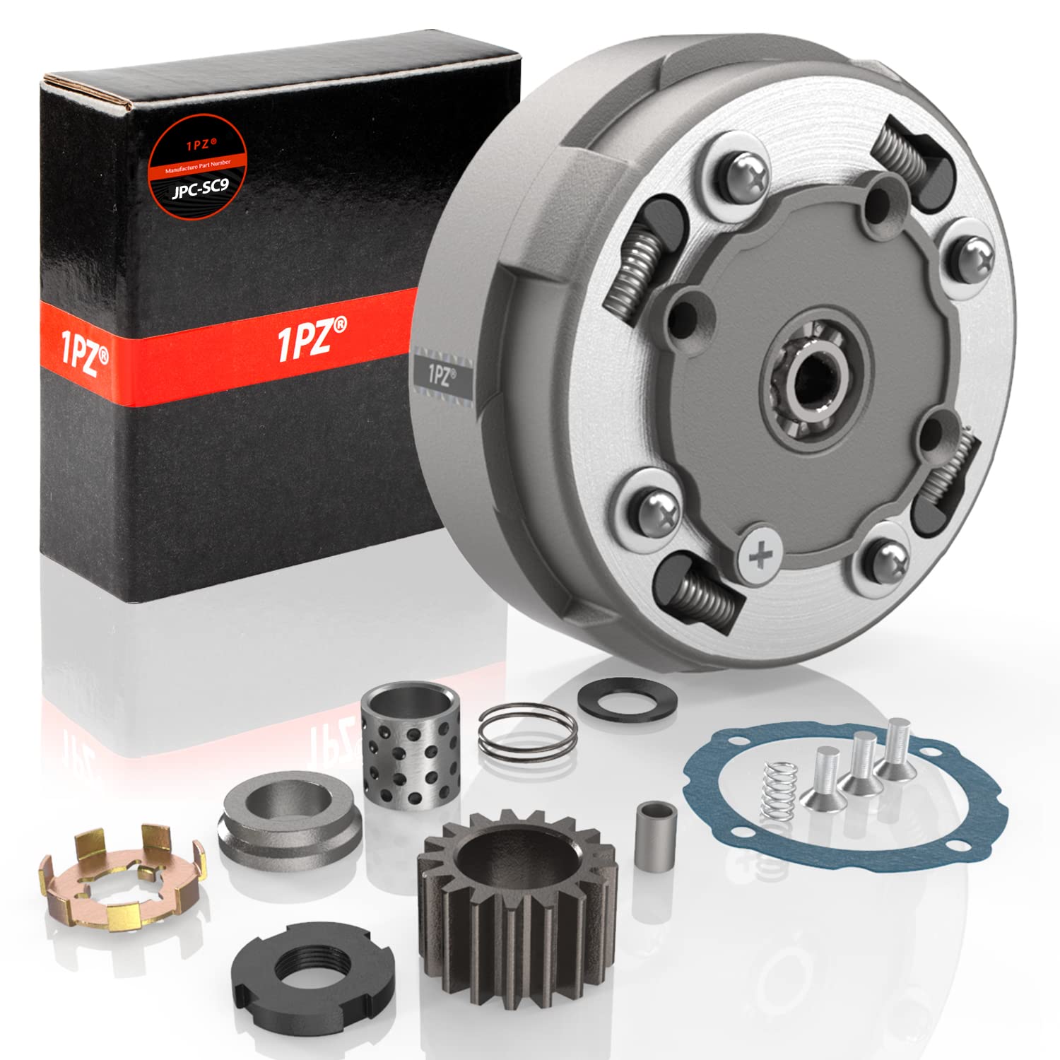 

1PZ JPC-SC9 17T Комплект сцепления для центробежного сцепления Honda Super Cab 50 90 AA01