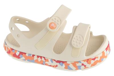 Crocband Cruiser Glow Confetti Band Sandal K, for Girl Beige Sandals