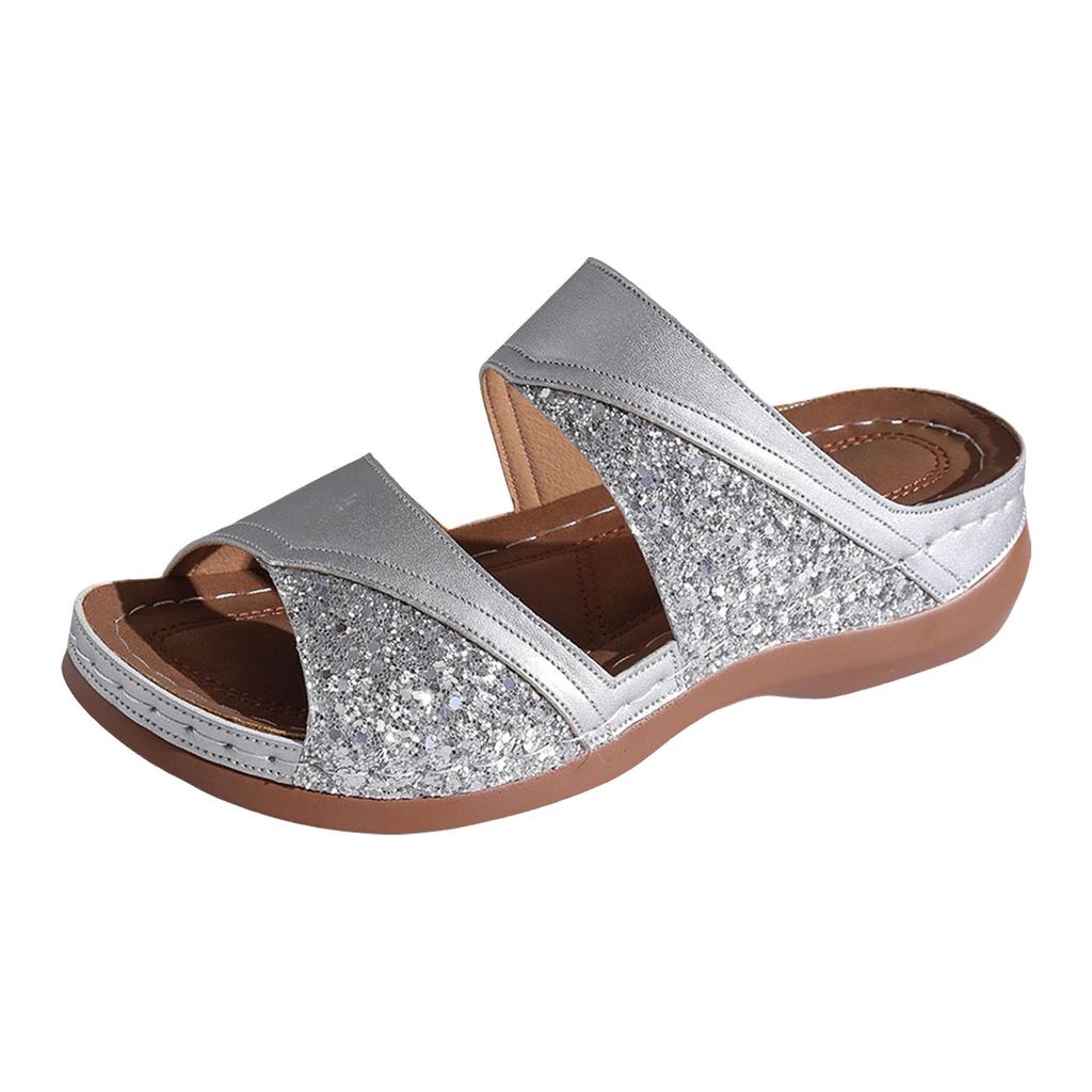 Ladies Summer Shoes Women Wedges Slippers Bohemian Sandals High Heel Sandals For Women High Heel Sandals For Women Summer
