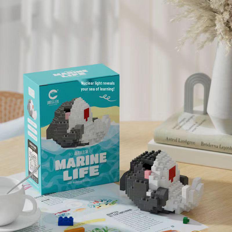 

Серия «Океан» Биосовместимые строительные блоки LEGO Обучающая игрушка для детей 6-12 лет