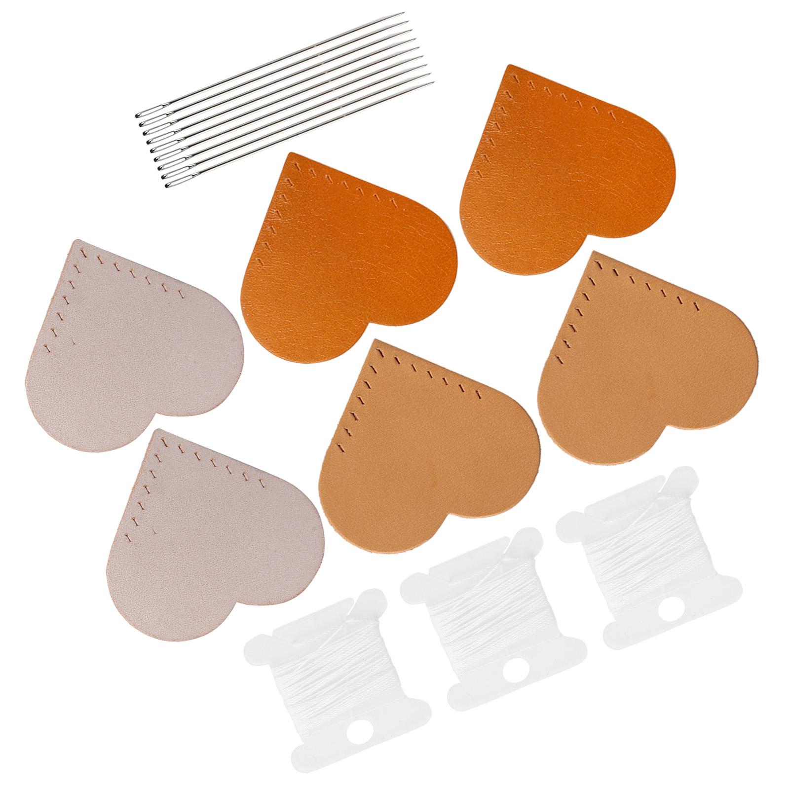 

3 шт. Кожаная закладка-уголок в форме сердца, маркер для чтения, хаки, ярко-желтый, чайный туман, воск, пчелиный воск