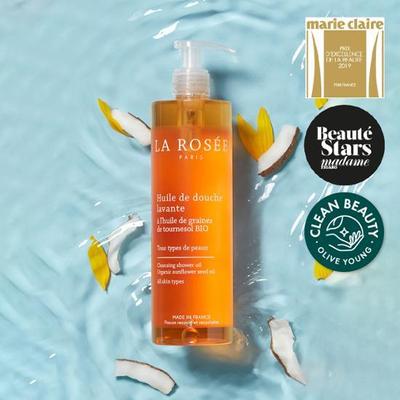 La Rose Rengörande Duscholja 400ml (Kroppstvätt)