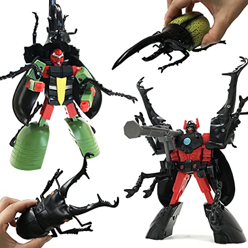 Cool! Transforming Insect Robot Toy - Transforming Robot, Transforming Robot, Insect Robot, 3D Puzzle Robot Toy (Set of 2)