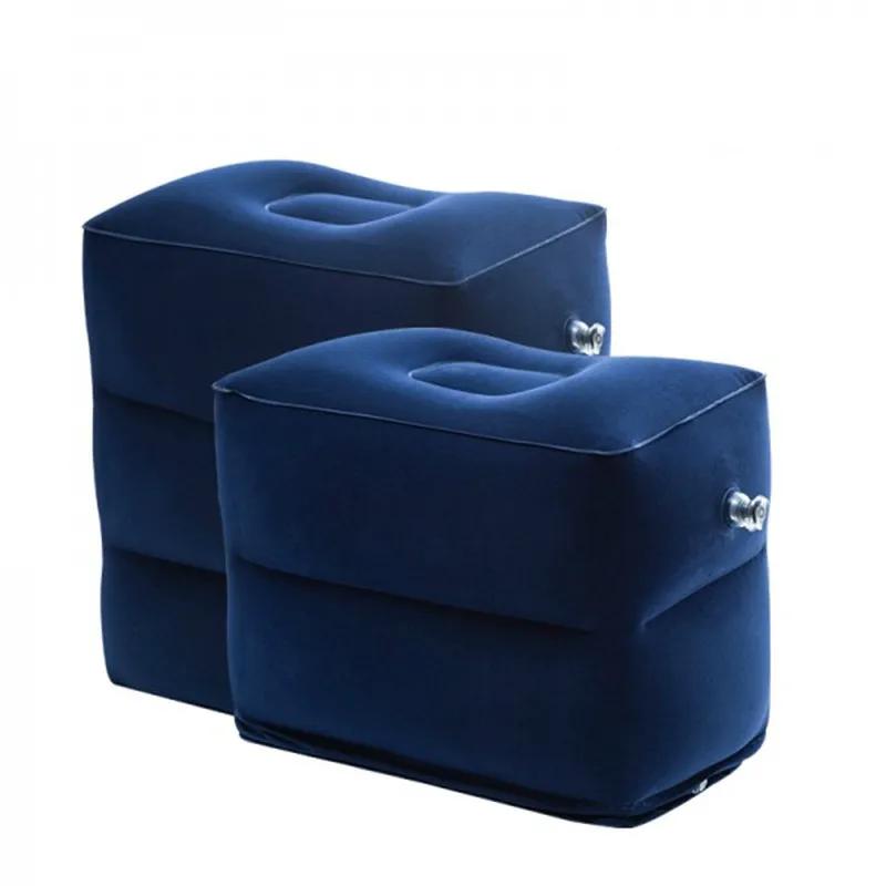 Nafukovací cestovní polštář Podložka pod nohy Letadlo Auto Autobus Stolička na podnožku Výškově nastavitelná Dětská Letenka Polštář na spaní mx920103