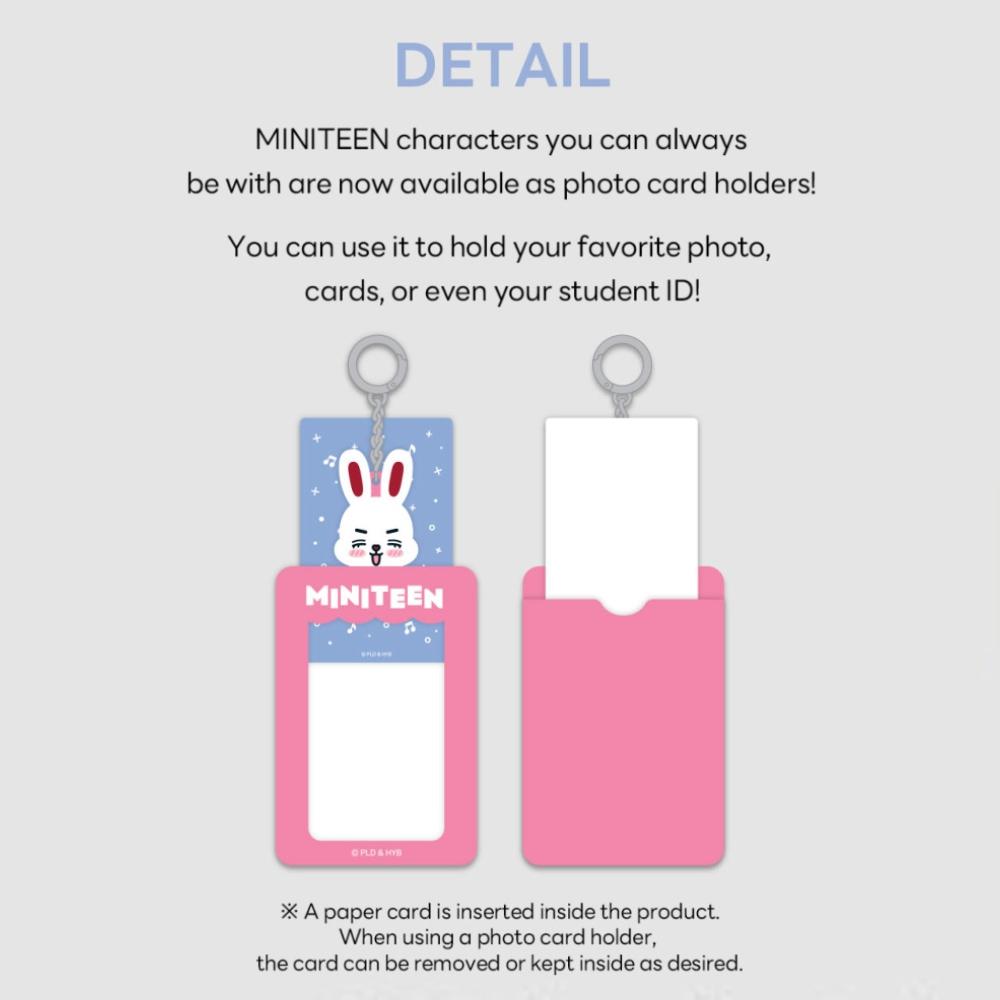 PORTA TARJETAS FOTOGRÁFICAS MINITEEN, ARTÍCULOS DE SEVENTEEN, Oficial, Original, Auténtico, KPOP