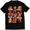 SF Alpha Warrior's Dreams Character Select Portraits Premium Unisex T-shirt.
