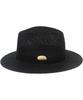 Yunibeosyeolkemiseuteuli Swing Basic Black Simple Fedora Summer Fedora