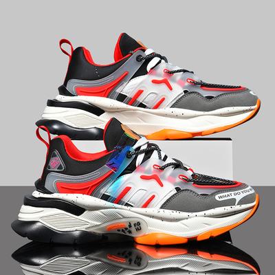 Tênis Chunky Versátil Masculino Sapatos de Fitness de Alta Qualidade Amortecimento de Plataforma Sapatos de Corrida Caminhada Masculino Marca Calçados de Designer