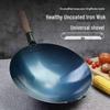 Zhi Shi Single Handle Coated Iron Wok