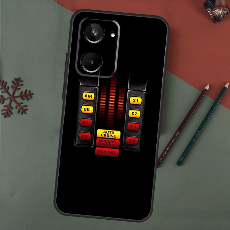 

Car Dashboard Graphic Case For Realme 15 Pro GT7 GT6 C65 C67 C61 C53 C55 C51 C35 C63 C71 C75 11 12 13 14 Pro Plus Realme 11 Pro Plus