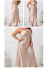 Elegant Plus Size Satin Camisole Nightgown - Light Luxury Casual Home Wear