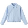 Balabala Girls' Plaid Long-Sleeve Shirt