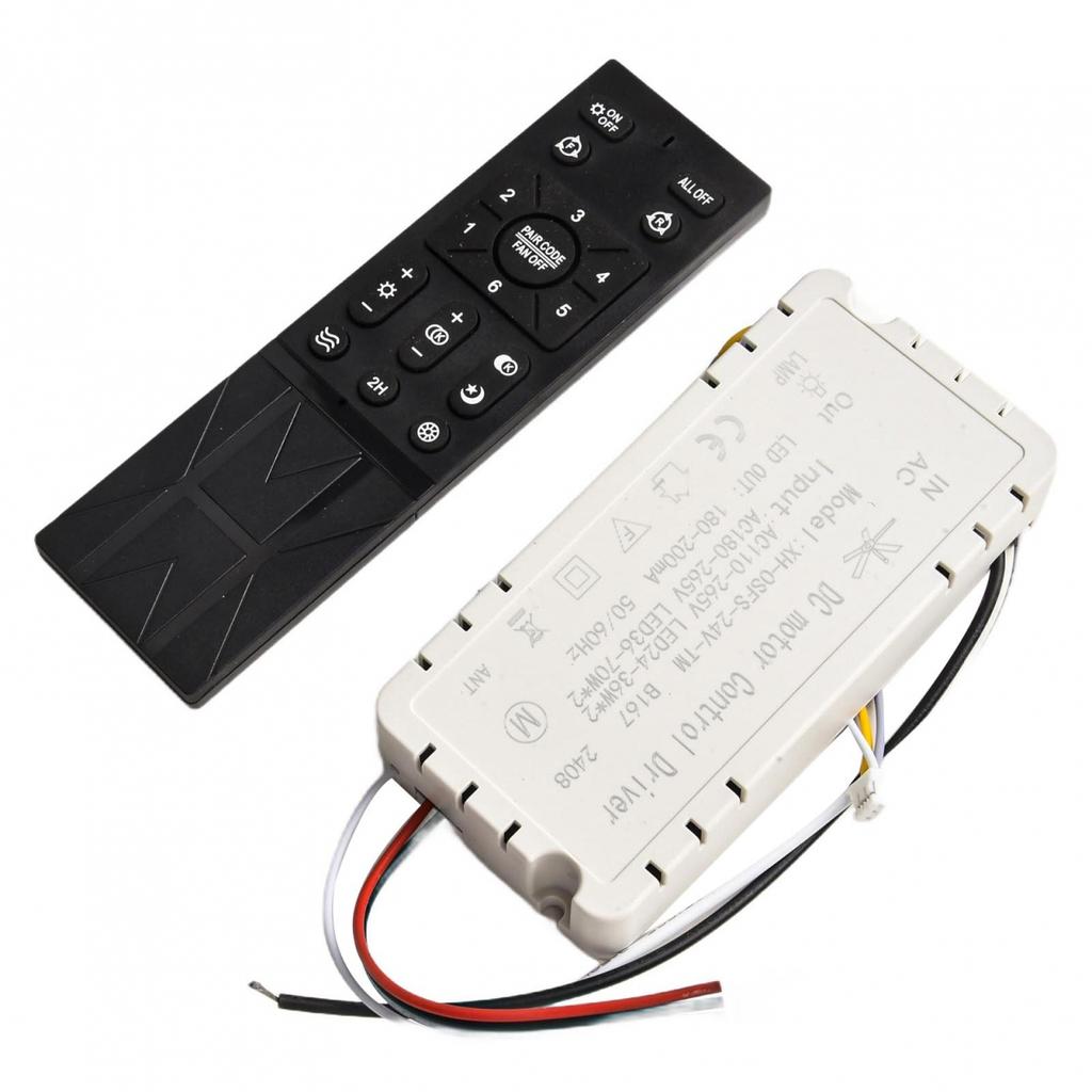 1pcs New Ceiling Fan Light Remote Control Dimmable Controller Driver Accessories